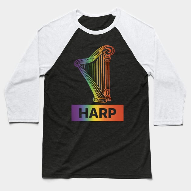 Hope Harp v5 Baseball T-Shirt by SherringenergyTeez